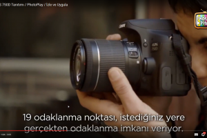 Canon EOS 750D Tanıtımı